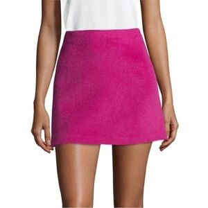 Helmut Lang Fuchsia Pink Mini Skirt